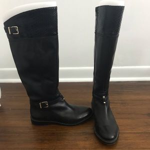 Gianni Bini Leather Riding Boots